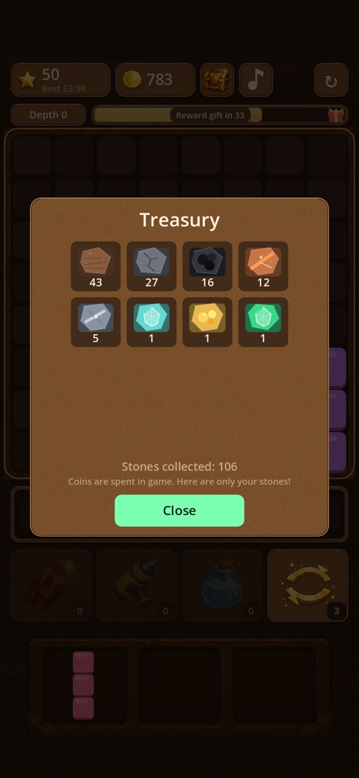 Offline block puzzle